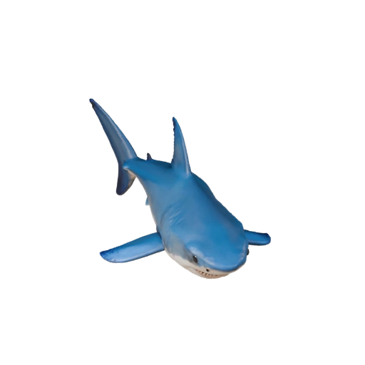 Realistic Tiger Shark 3D Model - Rigged PBR Asset for Games