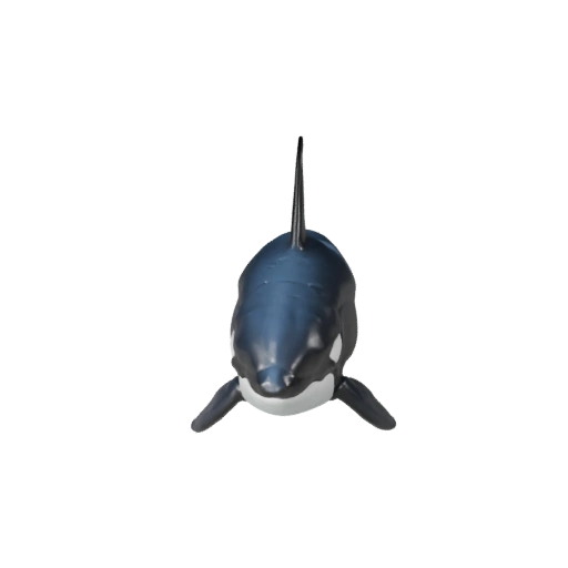 Orca Realista 3D Model - Activo PBR Rigged para Juegos | Libre de Regalías