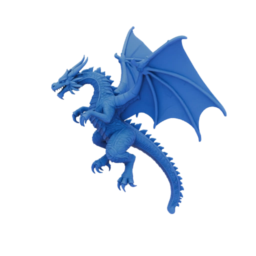 Dragon Ancien Boss Miniature STL - Pose de respiration