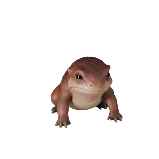 Salamander 3D Modell für Unity - Spielfertiges Asset, FBX | Lizenzfrei
