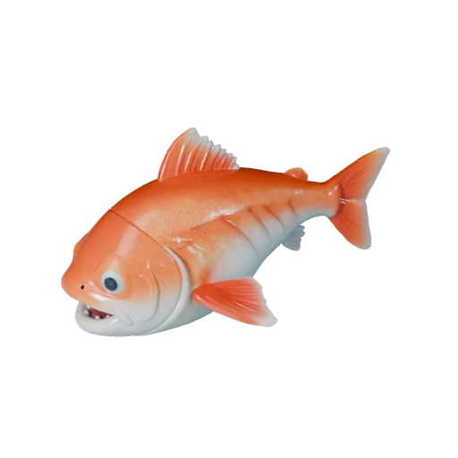 Modelo 3D de Salmão Desenho Animado - Asset Estilizado para Animação | PBR