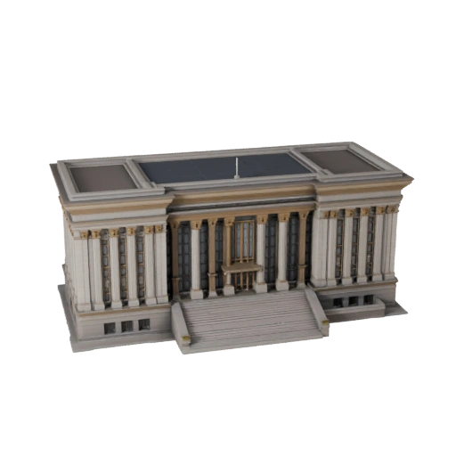 Modelo 3D de Salón de Pueblo para Unreal - UE Asset en Tiempo Real