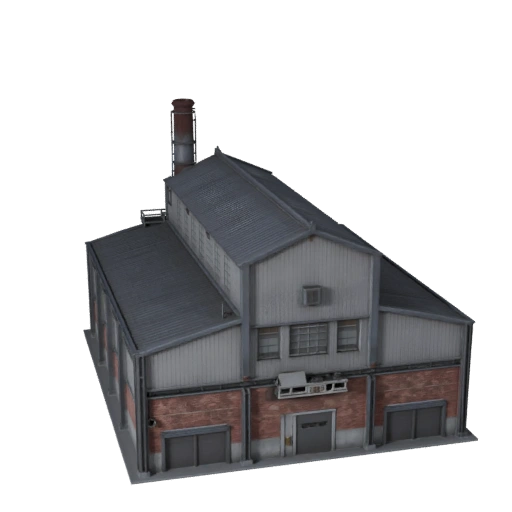 Modelo 3D de Planta de Energía para Unreal - Activo en Tiempo Real para Escenas UE