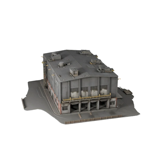 Oil Refinery 3D Model for Unreal - Realtime Asset for UE Scenes