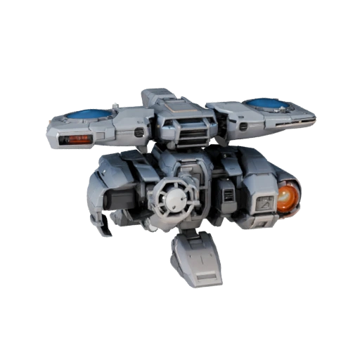 Mech Transport Walker 3D Model for Unity - Low Poly Game
