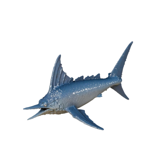 High Poly Marlin 3D Model - Detailed STL Asset for Printing