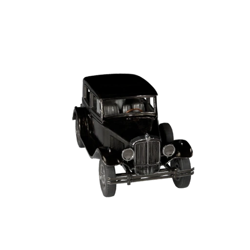 Coche Antiguo Imprimible STL Modelo 3D para Coleccionables y