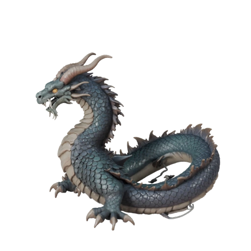 Sea Serpent 3D Model for Unity - Game Ready Asset, FBX | PBR