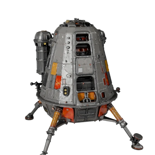 Lunar Lander 3D Model for Unreal Engine - Game Ready