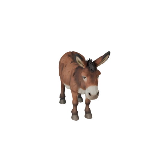 نموذج حمار ثلاثي الأبعاد لوحدة Unity - أصل جاهز للعبة، FBX | مجاني للاستخدام