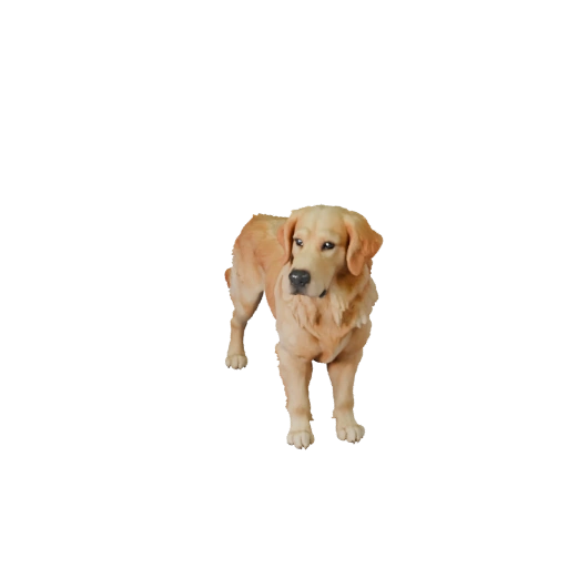 Modello 3D Realistico di Cane Golden Retriever - Asset PBR Rigged per Giochi