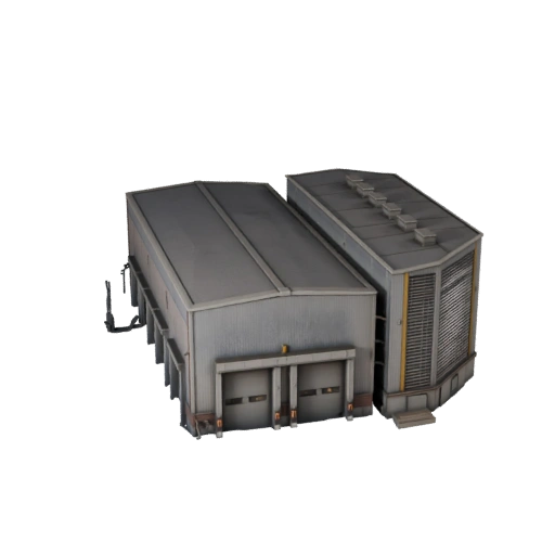 High Poly Oil Refinery 3D Model for Archviz for Architecture