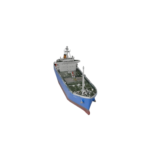 Modèle 3D de Cargo Ship pour Unity - Asset de Jeu Low Poly