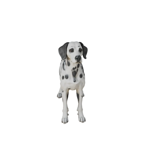 Modelo 3D de Cão Dálmata para Blender - Asset PBR com Texturas