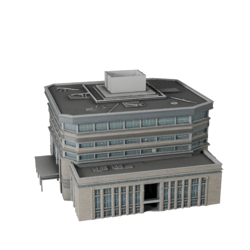 Modèle 3D de centre de convention haute poly pour Archviz pour l'architecture