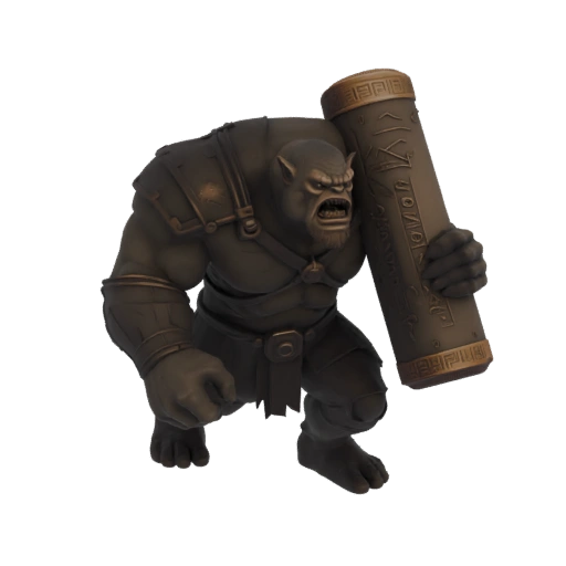 Miniature STL de Troll Brut Dark Fantasy