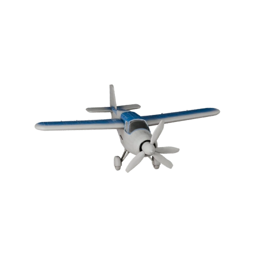 Printable Propeller Plane STL 3D Model for Collectibles &