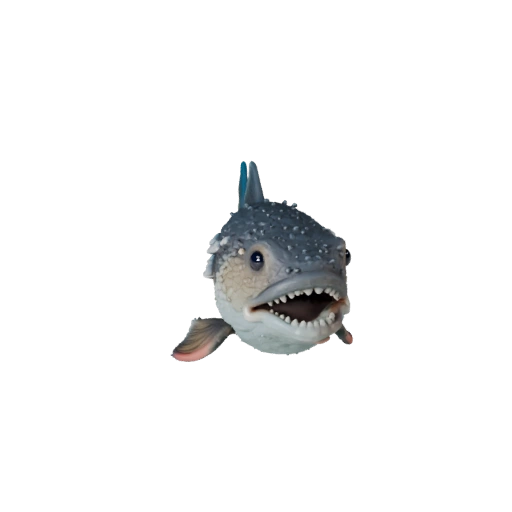 Modèle 3D Poisson-globe pour Unity - Asset prêt pour le jeu, FBX | Libre de droits